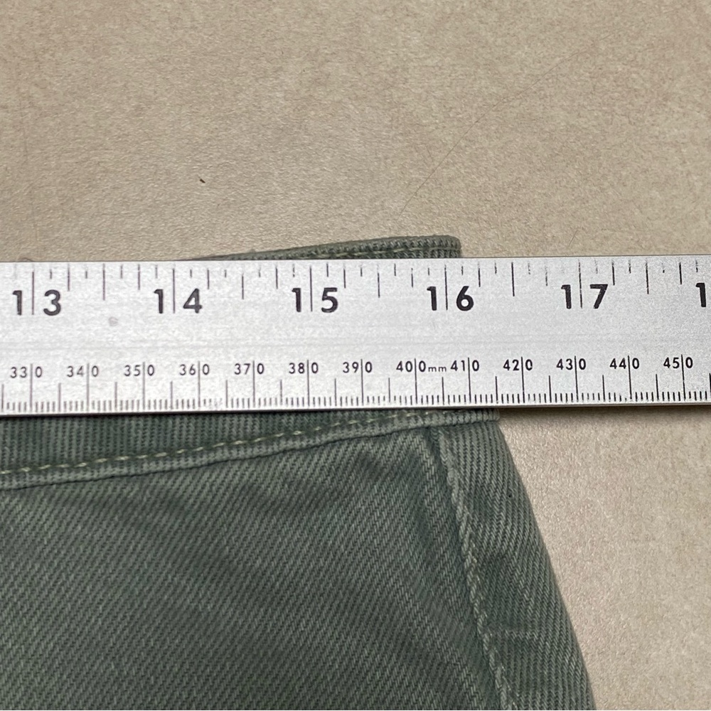 Free People Jeans Women Size 8/29 Green We the free Deep Trance Boyfriend Jeans - Picture 10 of 15